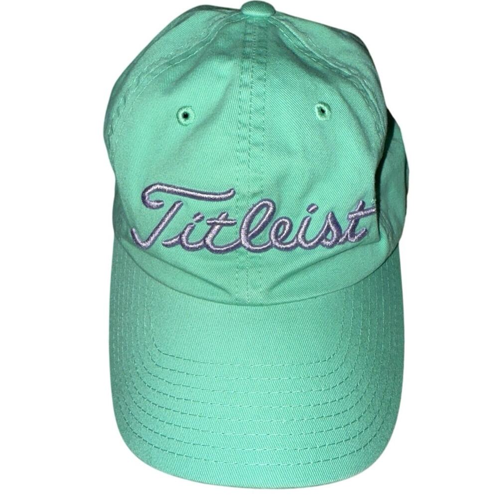 Titleist Mint Green Script Logo Baseball Cap - image 1